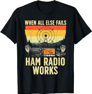 Funny Ham Radio Art For Men Women Amateur Radio Ham Operator T Shirt