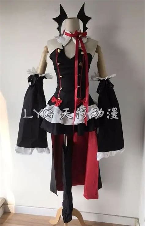 Seraph Of The End Krul Tepes Cosplay Costume Vampire Queen Owari No Seraph Sexy Outfit Dress On