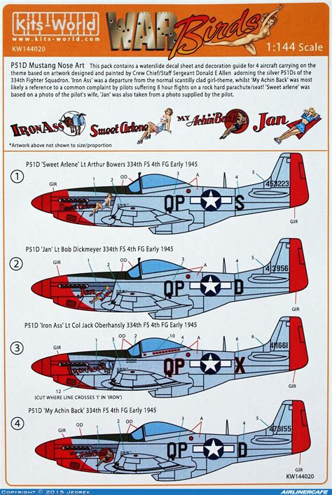 Kits-World North American P-51D #17672 – Airlinercafe