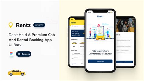 Revolutionize Your Ride Discover The Sleek Ui Design Of Rentz The