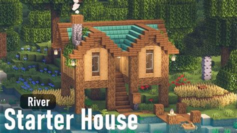 2 Player Starter House For Survival Minecraft Tutorial Youtube