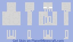 Ghost Enderman Minecraft Skin