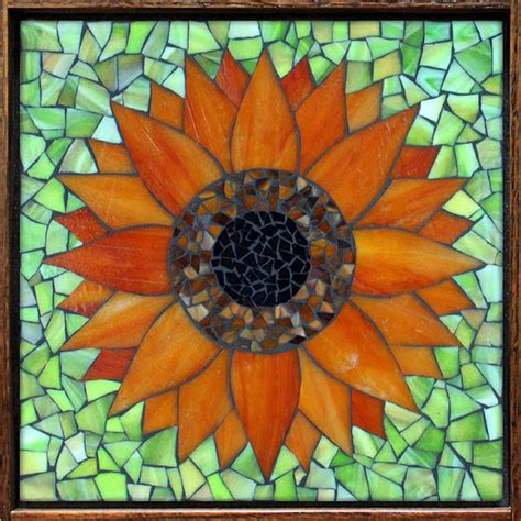 Online Mosaic Class Projects First Edition Mosaic Class Flower Designs