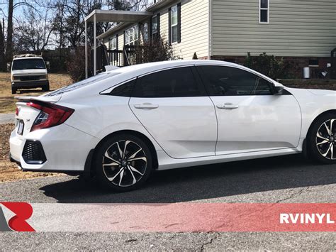 Rtint™ Honda Civic 2016 2018 Sedan Window Tint Kit Diy Precut Window Tint