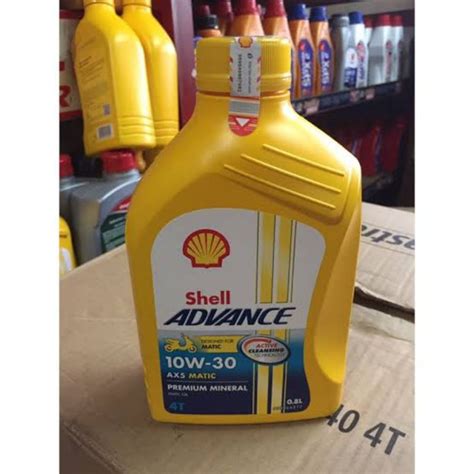 Jual Oli Shell Advance Ax Matic Ml Sae Dan Sae Dijamin