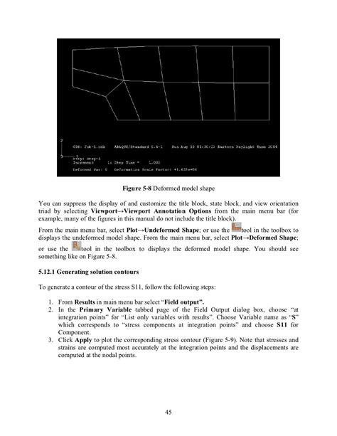 Abaqus tutorial