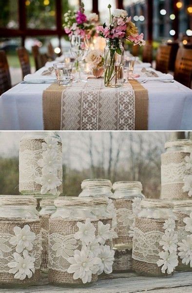 Rustic Burlap And Lace Wedding Theme Ideas Mrs To Be