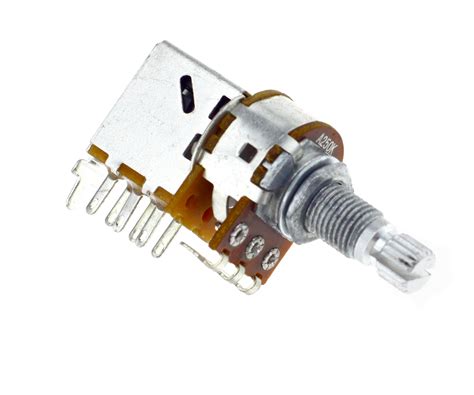 1 ER PUSH PULL TOPF SCHALTER A250k Ohm Gitarre Poti Potentiometer E