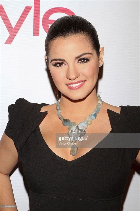 Actresssingers Maite Perroni Attends The Instyle Magazine Mexicos