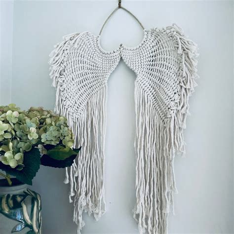 Angel Macrame Wings - Etsy