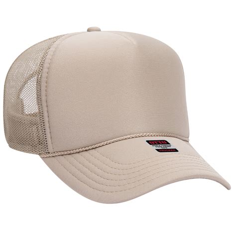 Otto Cap Panel Mid Profile Mesh Back Trucker Hat Walmart