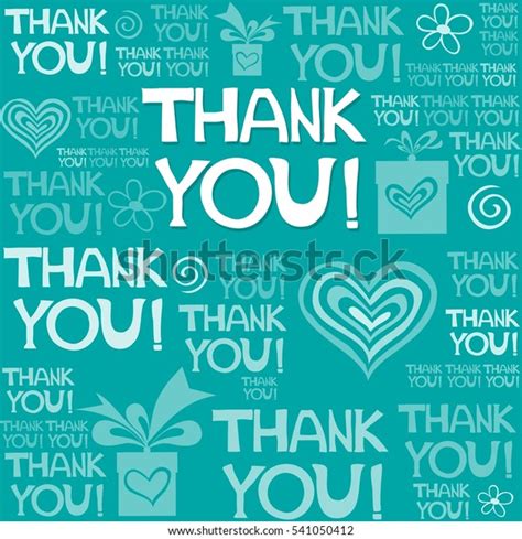 Thank You Card Illustration Stock Illustration 541050412 | Shutterstock