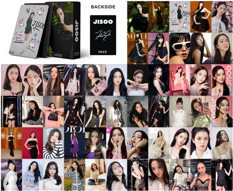 Blackpink Jisoo Rosé LISA Jennie Photo Cartes 55Pcs Solo Nouvel Album