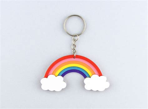 rainbow keyring df