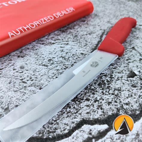 Jual Pisau Boning Knife Victorinox Cm Original Swiss Red Fibrox Kode