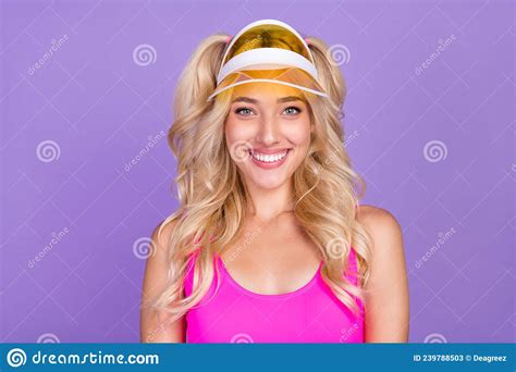 Photo Of Young Attractive Girl Cheerful Happy Positive Toothy Smile