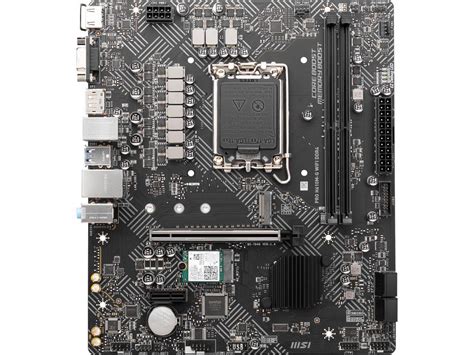 MSI PRO PRO H610M-G WIFI DDR4 LGA 1700 Micro ATX Motherboard - Newegg.ca