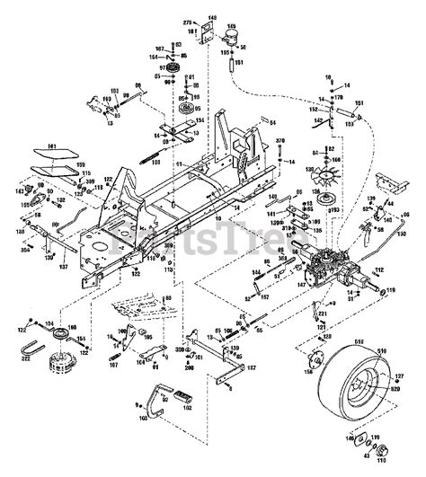 Troy Bilt 13105 Troy Bilt Hydro Ltx Lawn Tractor Sn 131050100101 And Above Hydrostatic