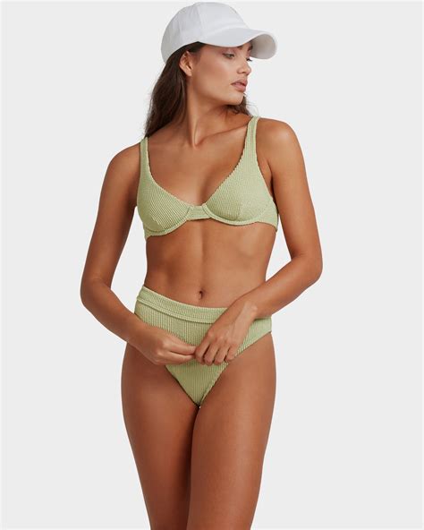 Billabong Summer High Ruby Bra Bikini Top Cactus Surfstitch