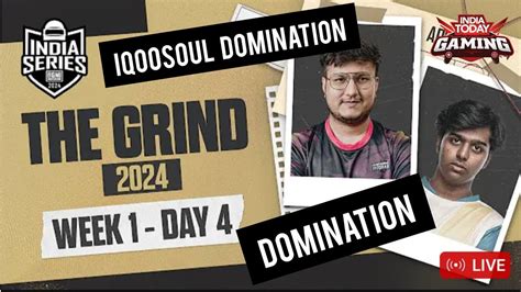 IqooSoul Complete Domination In BGIS The Grind 2024 YouTube