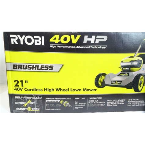 Ryobi Ry401150 Hp 21 40v Walk Behind Lawn Mower Newother