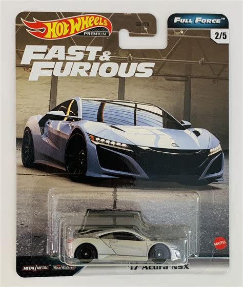 Hot Wheels Fast Furious Full Force 17 Acura NSX