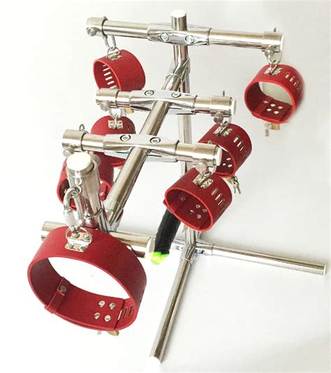 K Torture Devices Stainless Steel Spreader Bar Bdsm Bondage Frame Hand