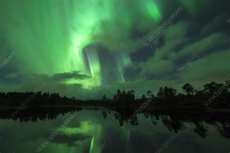 Aurora borealis, Norway - Stock Image - C023/2342 - Science Photo Library