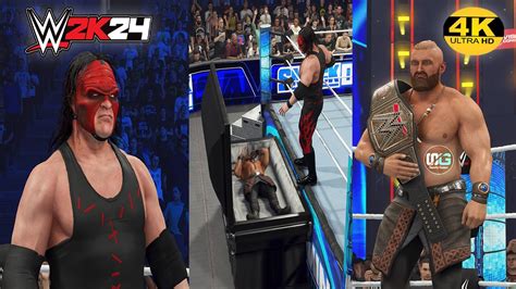 Wwe K My Rise Casket Match Vs Kane Universal Title Match Summer