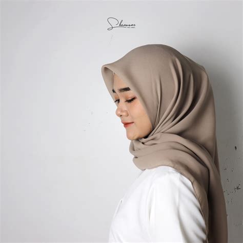 Jual Hijab Segi Empat Alara Square Hijab Nude Indonesia Shopee Indonesia