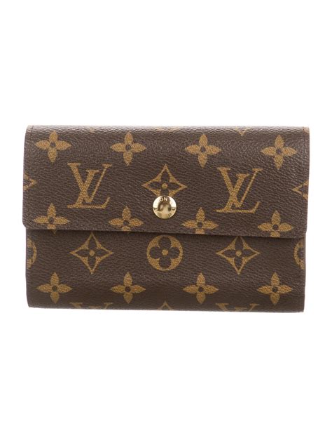 Louis Vuitton Lv Monogram Alexandra Wallet Brown Wallets