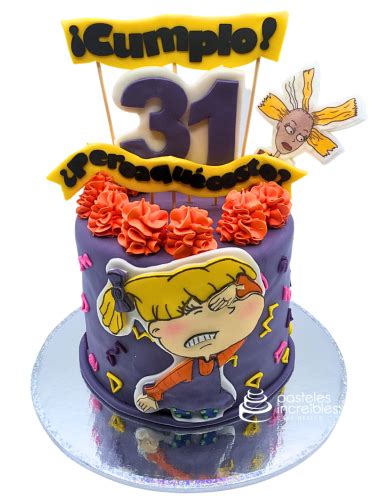 Pastel de Rugrats Carlitos Pasteles Increíbles