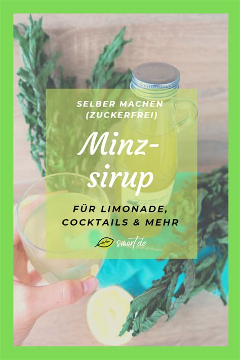 Gesund Erfrischend Pfefferminzsirup Selber Machen Ohne Zucker