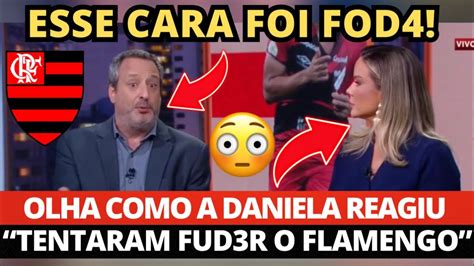 Esse Jornalista Foi Fod Demais Olha Como A Daniela Reagiu Tentaram