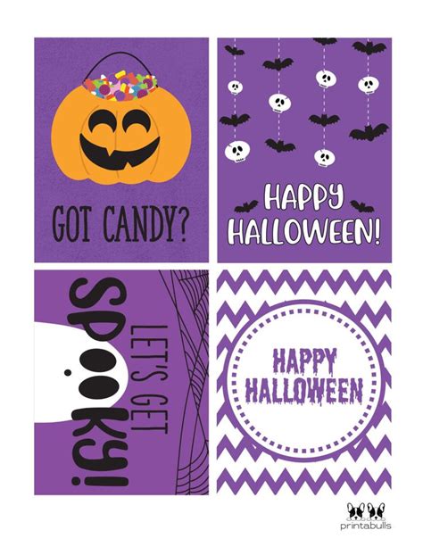 40+ Free Printable Halloween Cards | Printabulls | Free printable ...