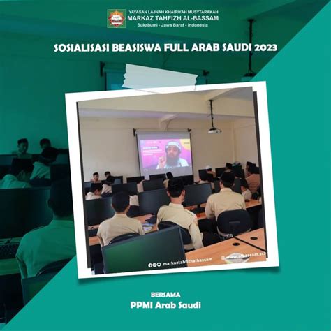 Santri Pesantren Al Matuq Markaz Tahfizh Al Bassam Mengikuti Webinar