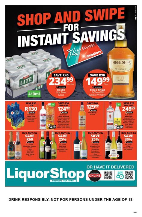 Checkers Liquor Sea Point Xtra Savings September October