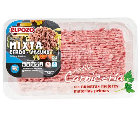 ElPozo Preparado De Picada Mixta Cerdo Y Vacuno Al Estilo De Carniceria