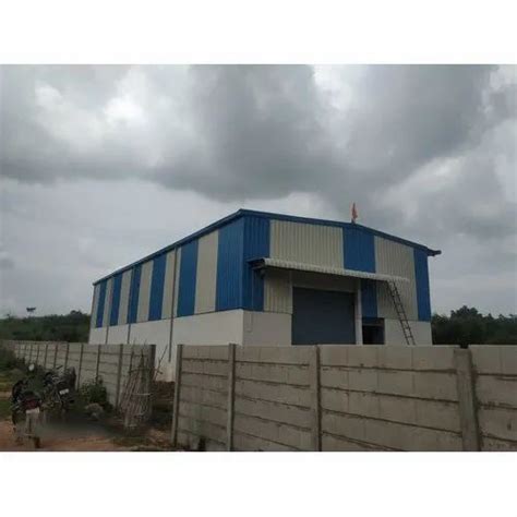 Panel Build Mild Steel Prefabricated Factory Shed At Rs 105 Square Feet