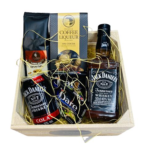 Подаръчна кутия Chocobox за мъже Jack Daniels Dare Chocolate