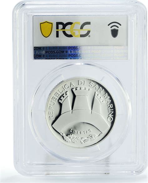 San Marino Euro Sculptor Antonio Canova Graces Art Pr Pcgs Silver