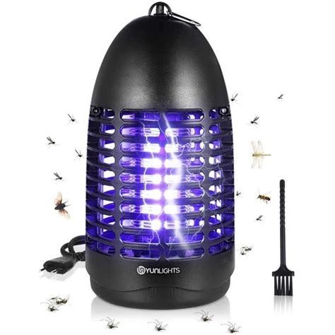 Piège à insectes électrique 7 W avec lumière UV lampe anti moustiques