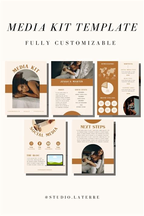 Media Kit Template For Canva Pricing Guide For Influencers Media