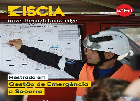 Mestrado Em Gestão De Emergência E Socorro Com Inscrições Abertas