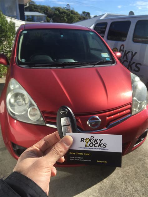 MAKING A REMOTE KEY FOR NISSAN TIIDA C11 Rockylocks Automotive