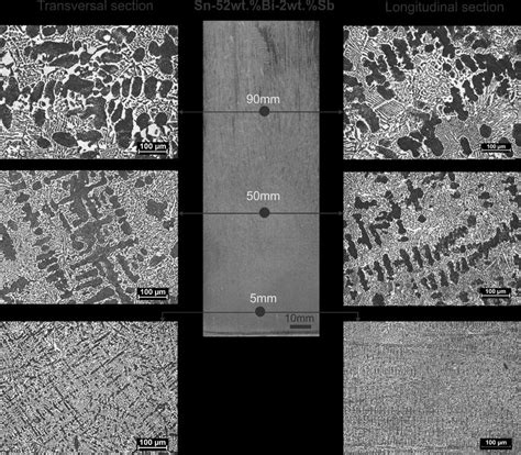 Macrostructure And Some Representative Microstructures Revealed Along