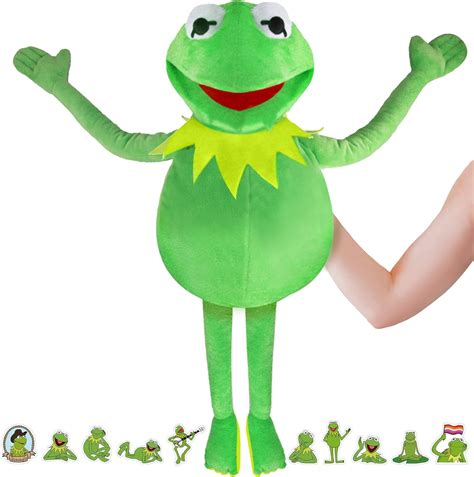 Amazon Kermit Frog Puppet The Muppet Show Soft Hand Frog Stuffed