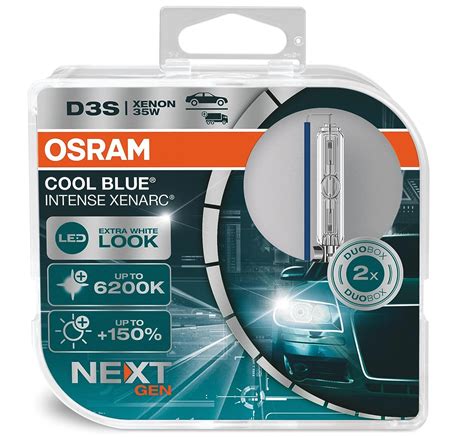 Amazon OSRAM XENARC COOL BLUE INTENSE D3S 150 More Brightness