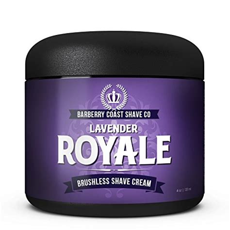 Lavender Royale Shaving Cream For Men Made With Shea Butter White Tea And All Natural