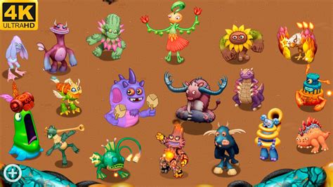 My Singing Monsters Amber Island Full Song Wave 5 4k Youtube